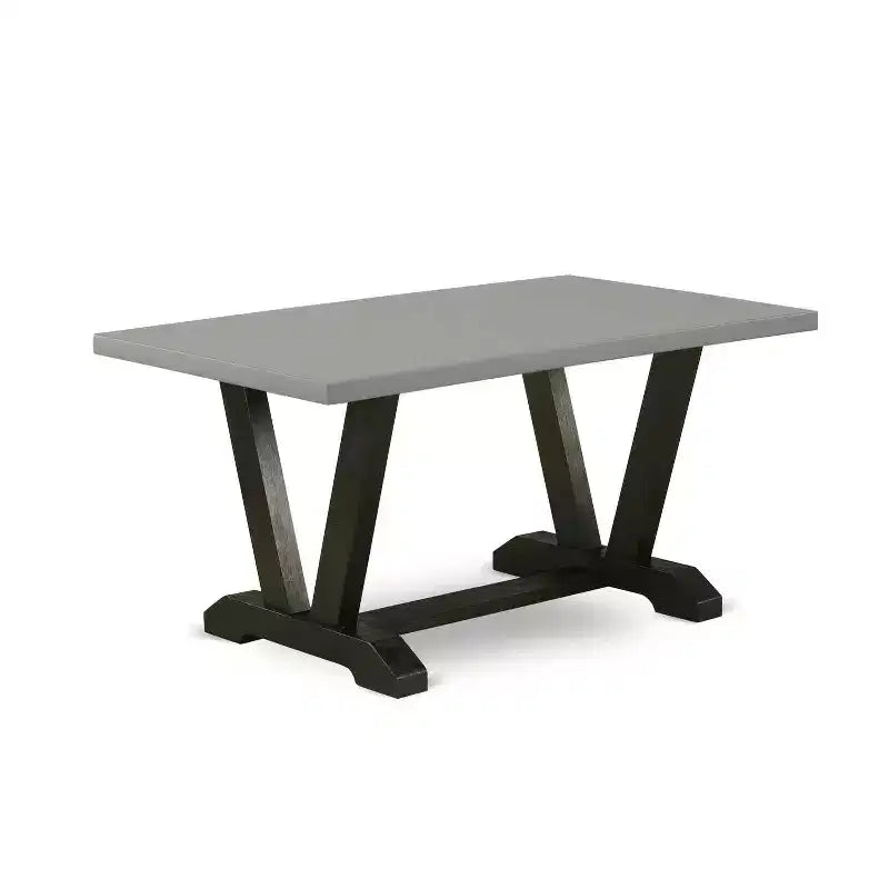 6-Piece Rectangle Natural Oak Finish Solid Wood Top Dining Table with 1-Bench, 4-Chairs with