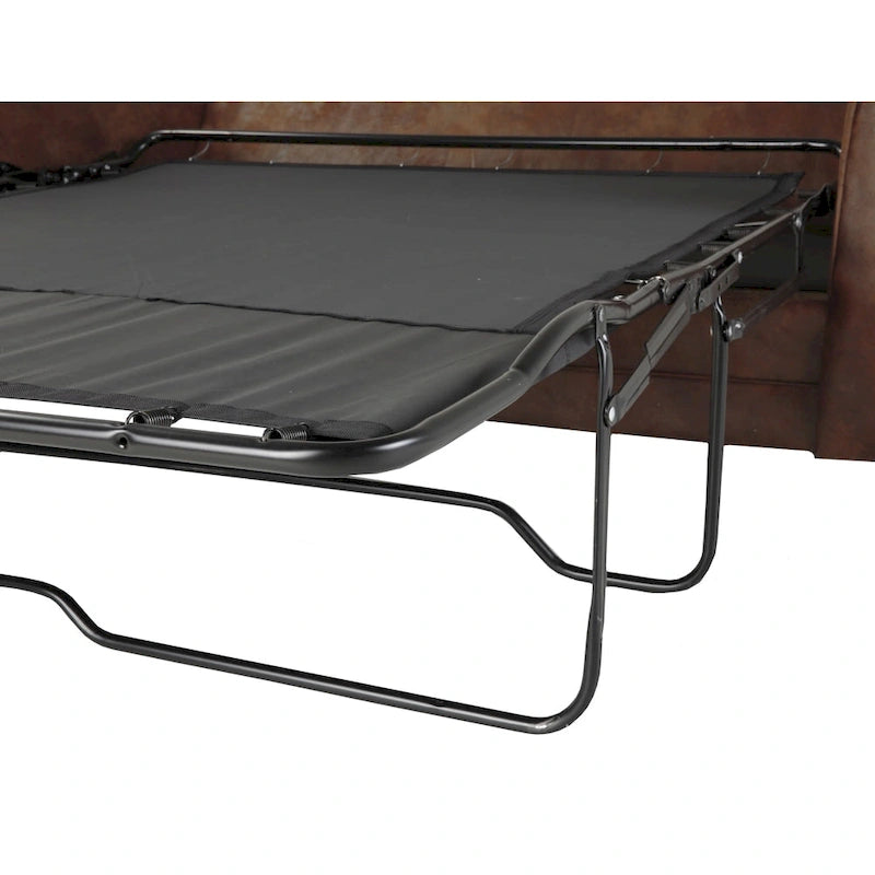 Canapé-lit Southwestern Lodge avec matelas dépliable et accents cloutés