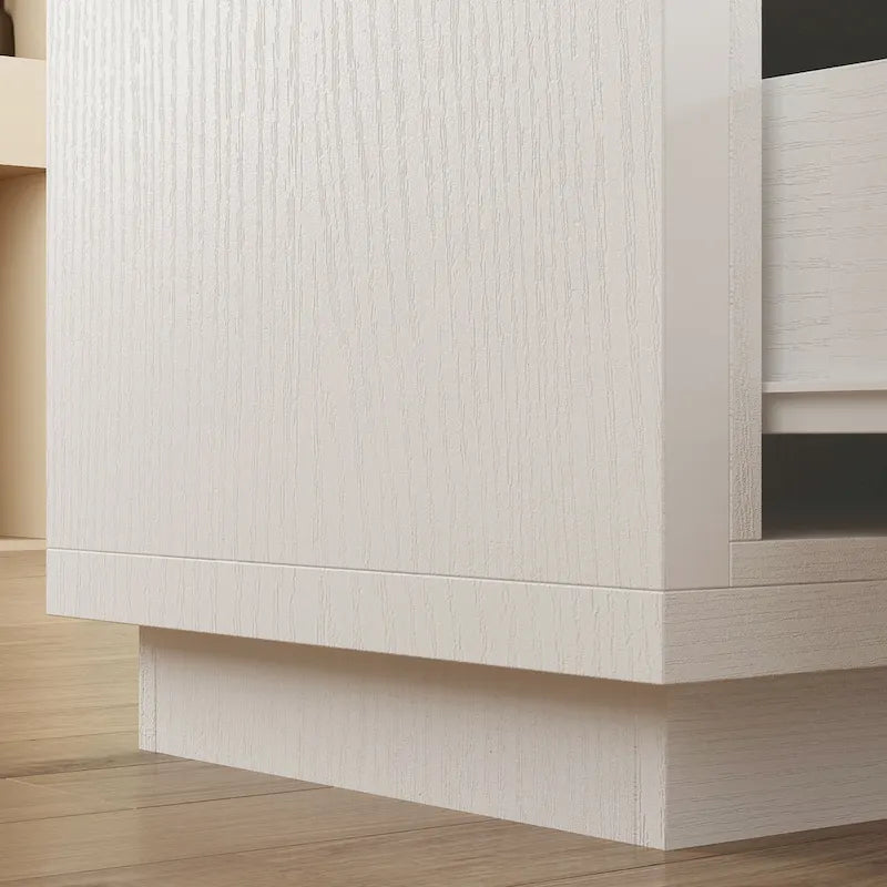 Meuble TV extensible avec tiroirs de rangement