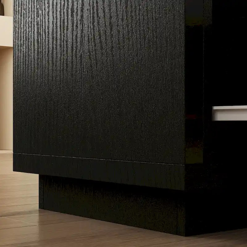 Meuble TV extensible avec tiroirs de rangement