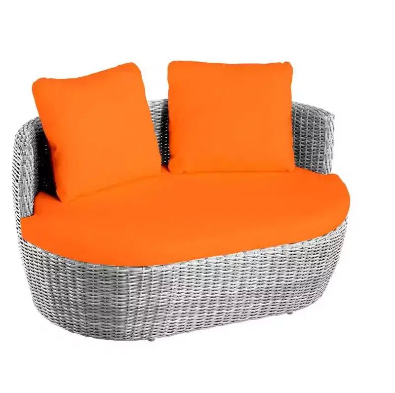 Jiallo Romantic Collection outdoor 6-piece Ottoman set