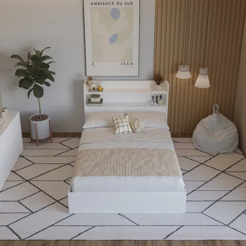Hunter Platform Bed with Headboard